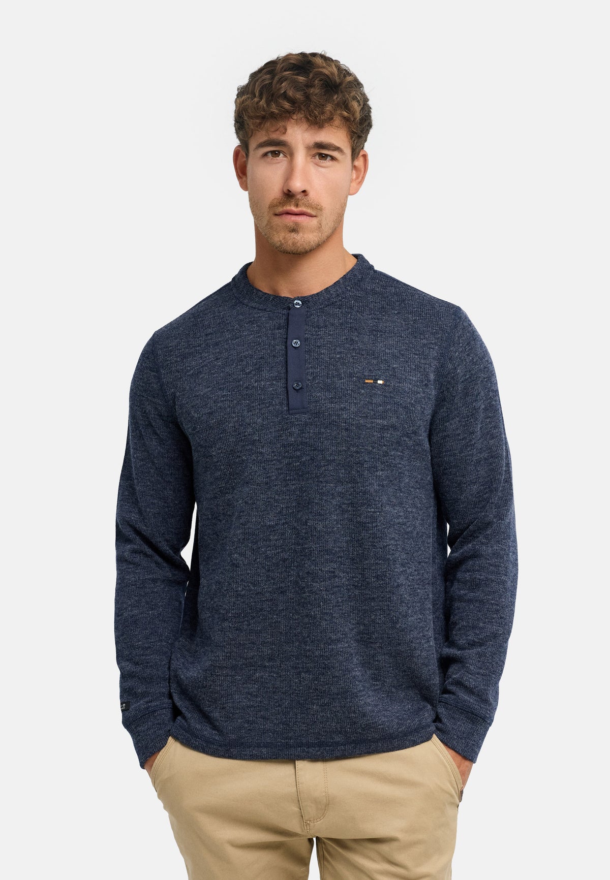 Strickpullover INDorbu Grandad Produktbild
