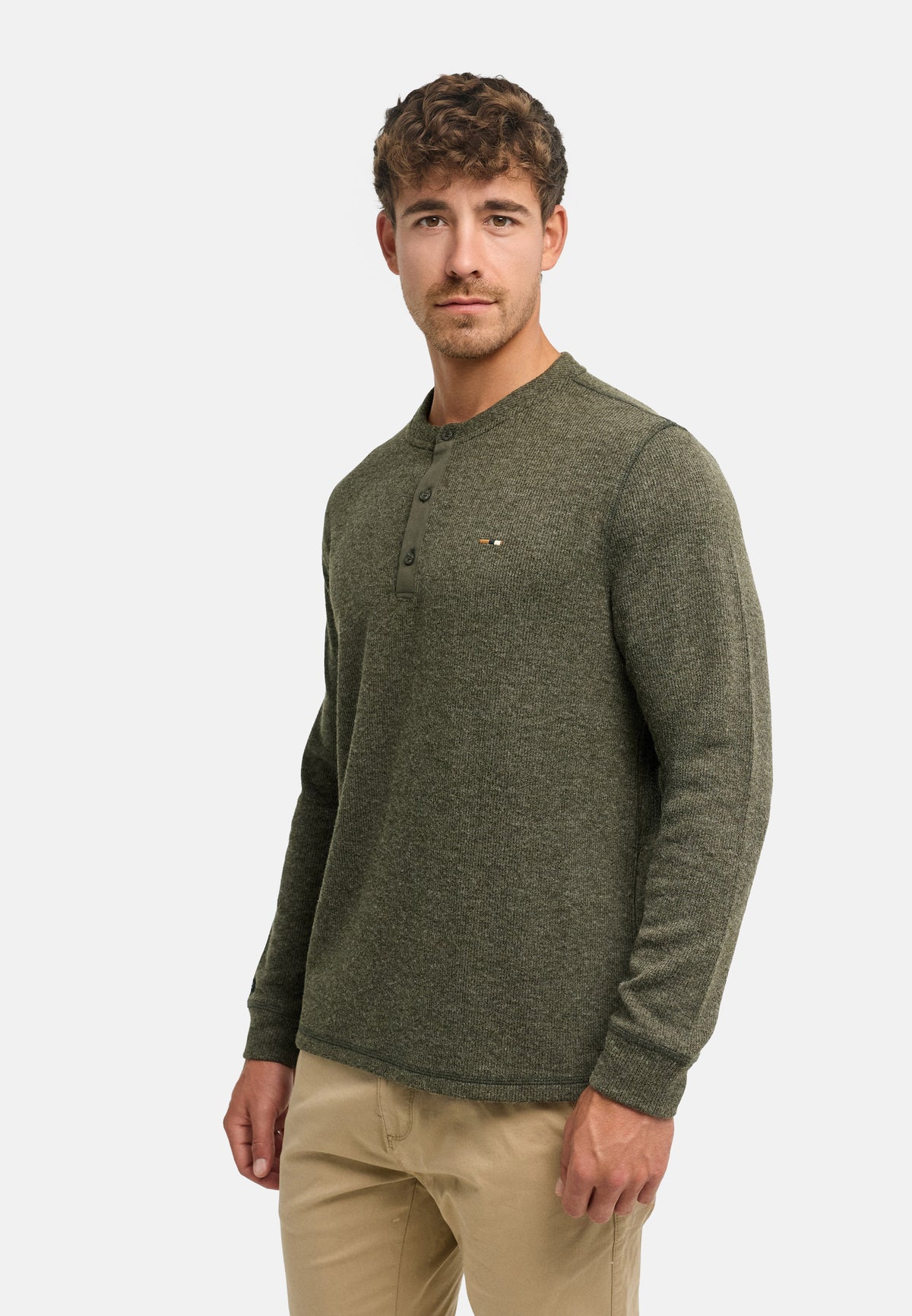 Strickpullover INDorbu Grandad Produktbild