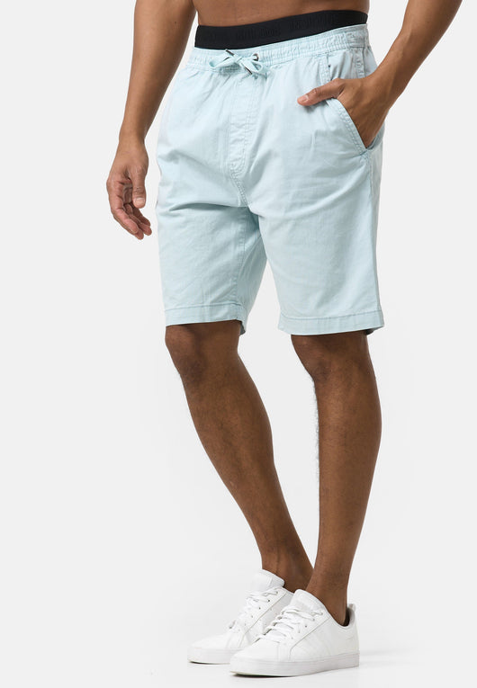 Indicode Men's 98% Cotton Kelowna 4 Pocket Chino Shorts with Drawstring Cord
