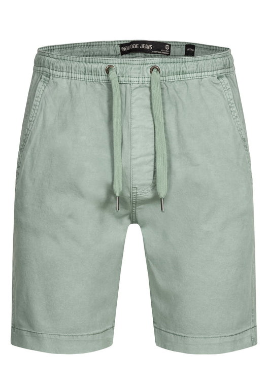 Indicode Men's 98% Cotton Kelowna 4 Pocket Chino Shorts with Drawstring Cord