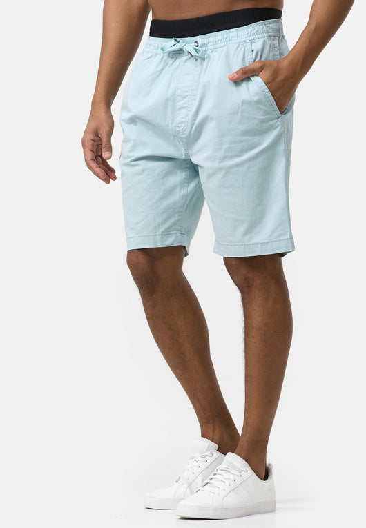 Indicode Men's 98% Cotton Kelowna 4 Pocket Chino Shorts with Drawstring Cord