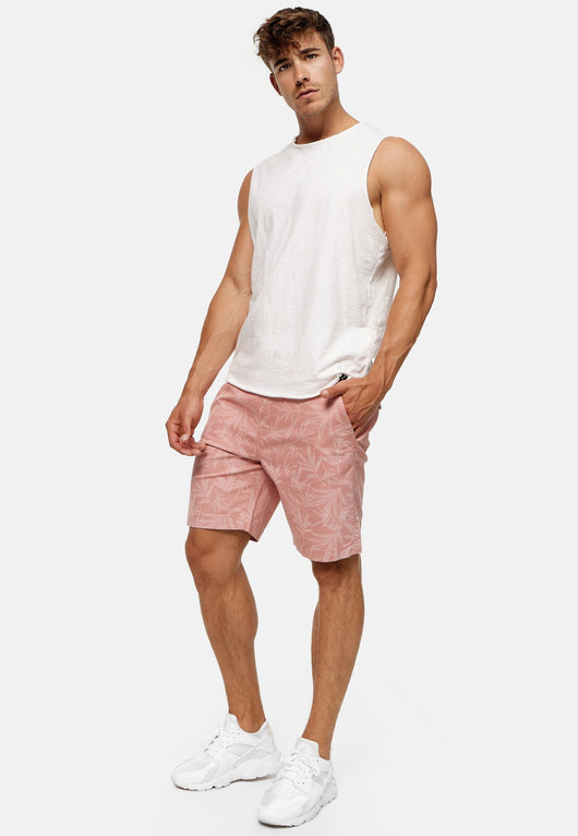 Indicode Men's 98% Cotton Kelowna 4 Pocket Chino Shorts with Drawstring Cord
