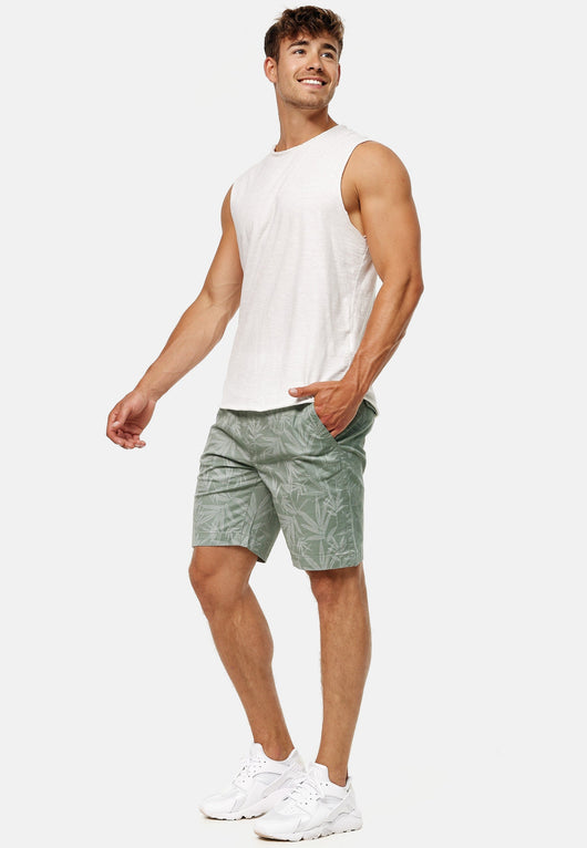 Indicode Men's 98% Cotton Kelowna 4 Pocket Chino Shorts with Drawstring Cord