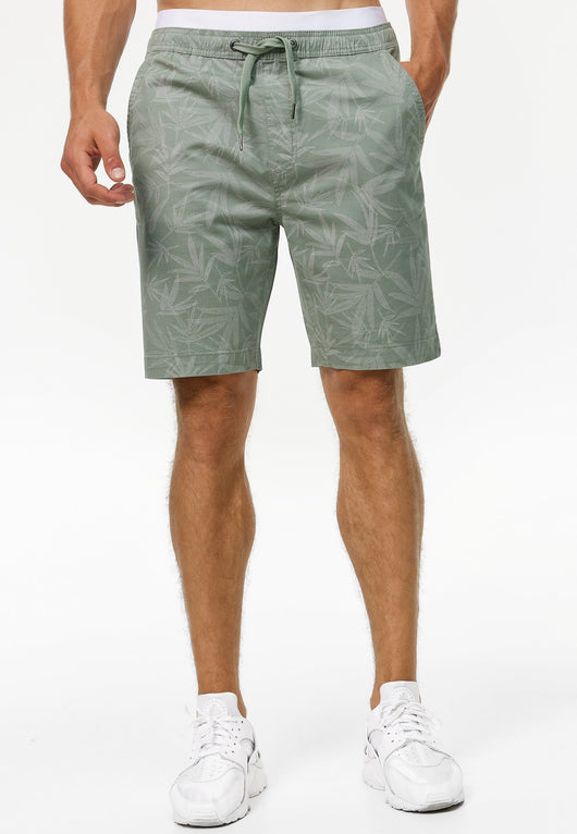 Indicode Men's 98% Cotton Kelowna 4 Pocket Chino Shorts with Drawstring Cord