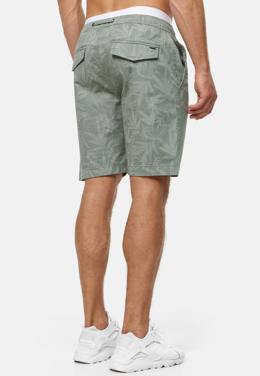 Indicode Men's 98% Cotton Kelowna 4 Pocket Chino Shorts with Drawstring Cord
