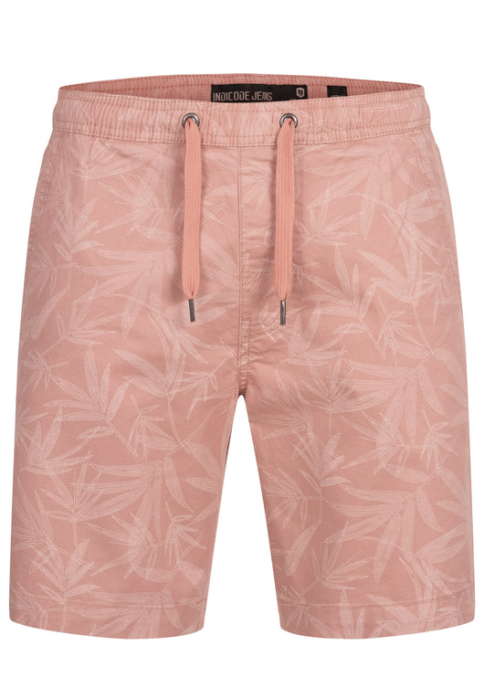 Indicode Men's 98% Cotton Kelowna 4 Pocket Chino Shorts with Drawstring Cord