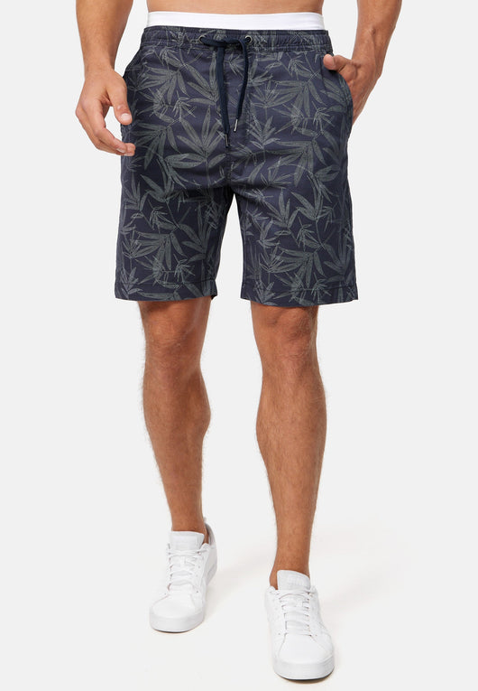 Indicode Men's 98% Cotton Kelowna 4 Pocket Chino Shorts with Drawstring Cord