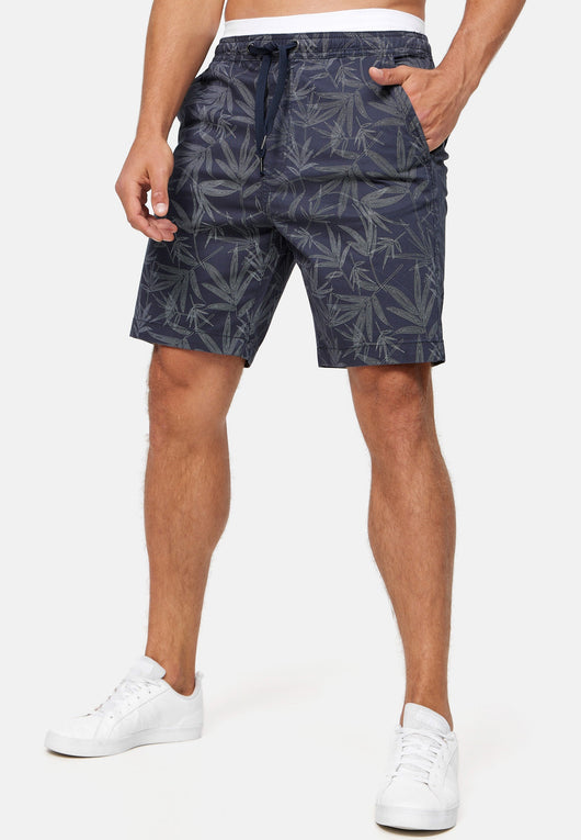 Indicode Men's 98% Cotton Kelowna 4 Pocket Chino Shorts with Drawstring Cord
