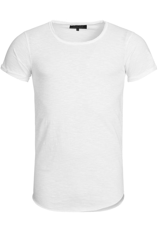 Indicode Men's Willbur Tee Crew Neck T-Shirt Made from 100% Cotton