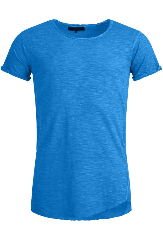 Indicode Men's Willbur Tee Crew Neck T-Shirt Made from 100% Cotton