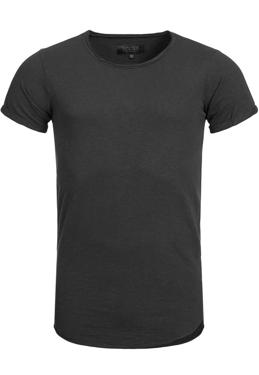 Indicode Men's Willbur Tee Crew Neck T-Shirt Made from 100% Cotton