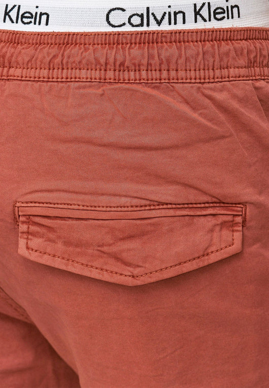Indicode Men's 98% Cotton Kelowna 4 Pocket Chino Shorts with Drawstring Cord