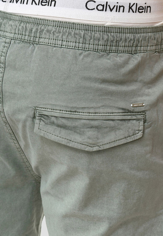Indicode Men's 98% Cotton Kelowna 4 Pocket Chino Shorts with Drawstring Cord