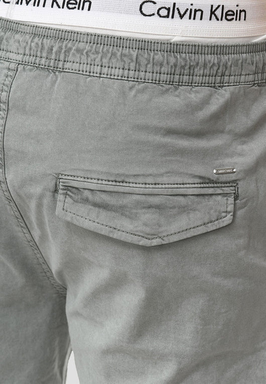 Indicode Men's 98% Cotton Kelowna 4 Pocket Chino Shorts with Drawstring Cord