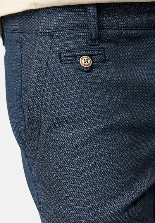 Indicode Men's Cuba Chino Shorts with 5 pockets incl. belt made of 100% cotton