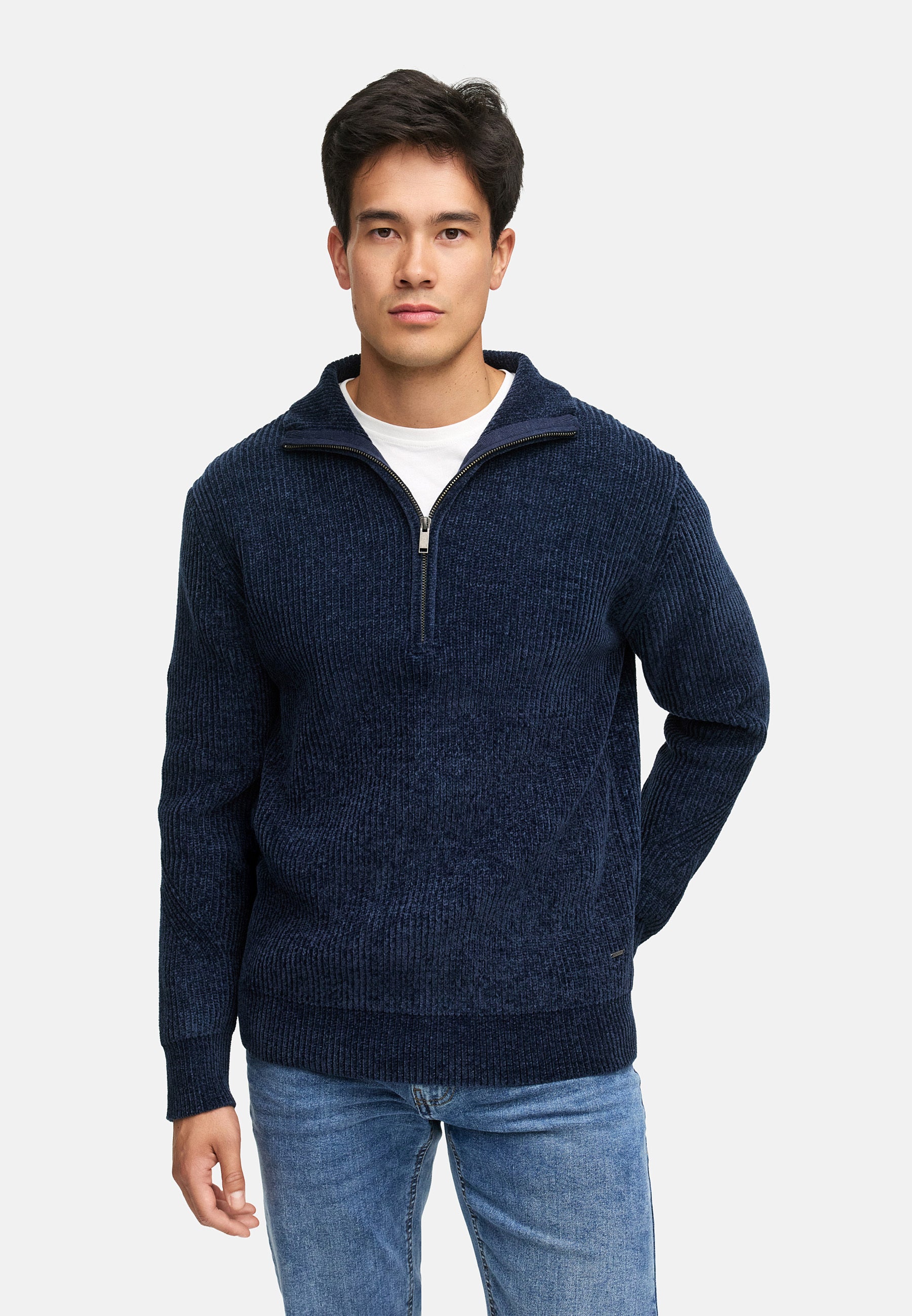 Strickpullover INHunch Half Zip Produktbild