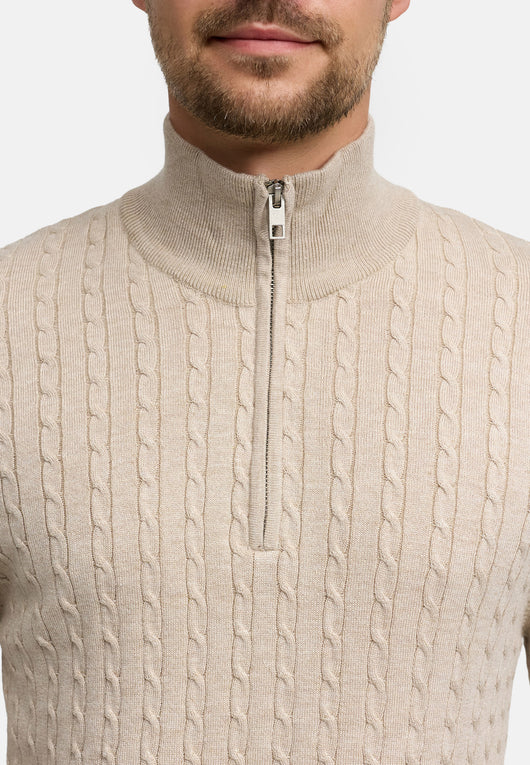 Strickpullover JFCamden half zip knit