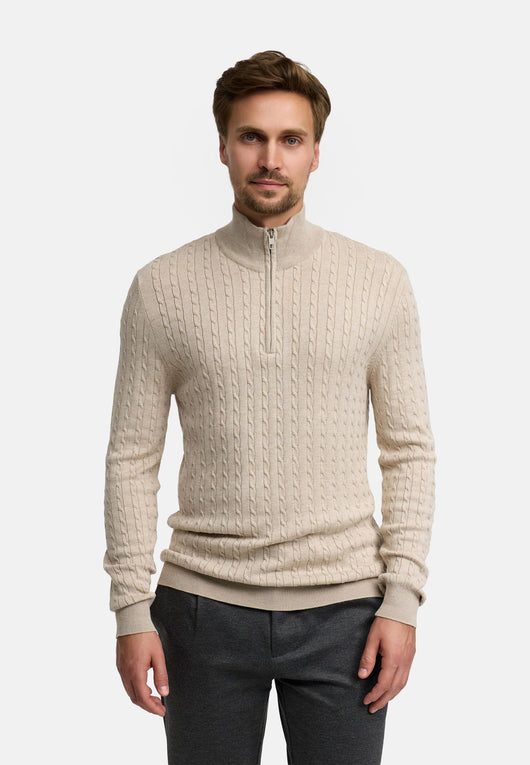 Strickpullover JFCamden half zip knit