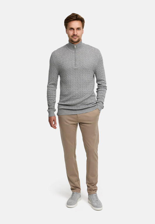 Strickpullover JFCamden half zip knit