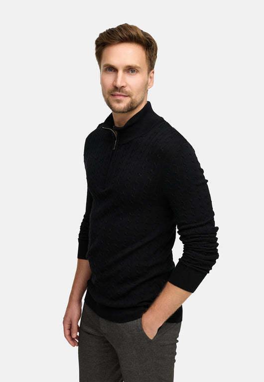 Strickpullover JFCamden half zip knit