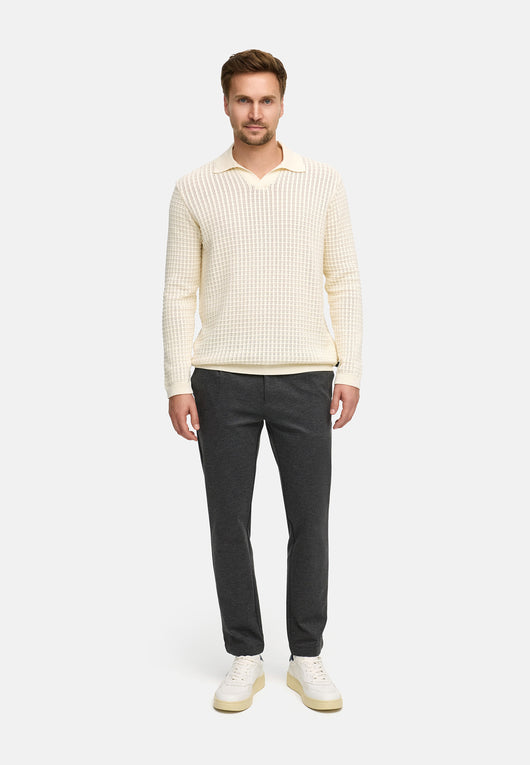 Strickpullover JFLane polo knit