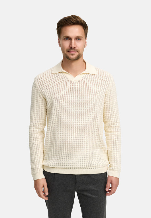 Strickpullover JFLane polo knit