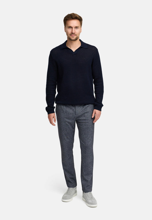 Strickpullover JFLane polo knit