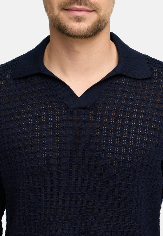 Strickpullover JFLane polo knit