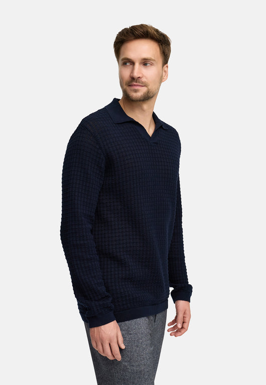 Strickpullover JFLane polo knit