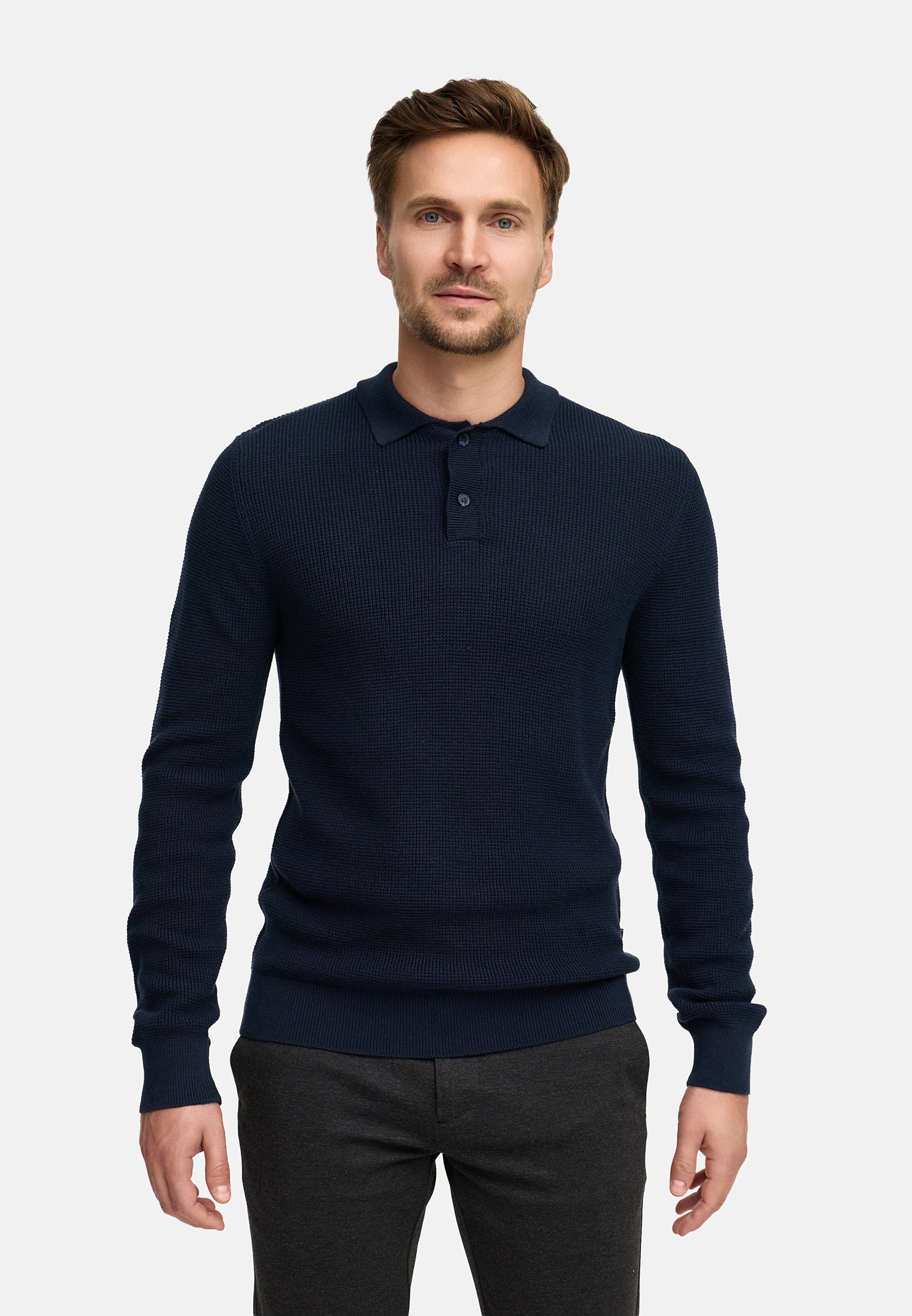 Strickpullover JFTristan polo knit Produktbild