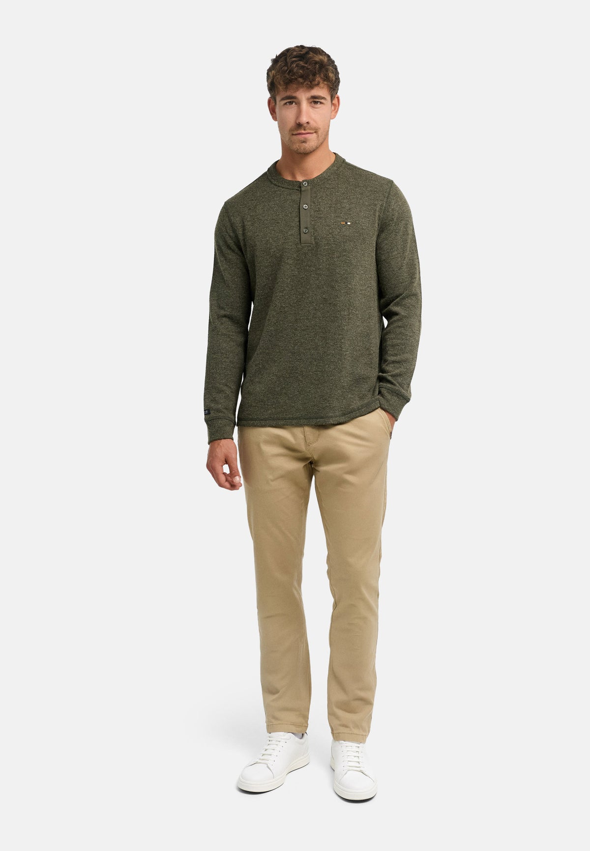 Strickpullover INDorbu Grandad Produktbild