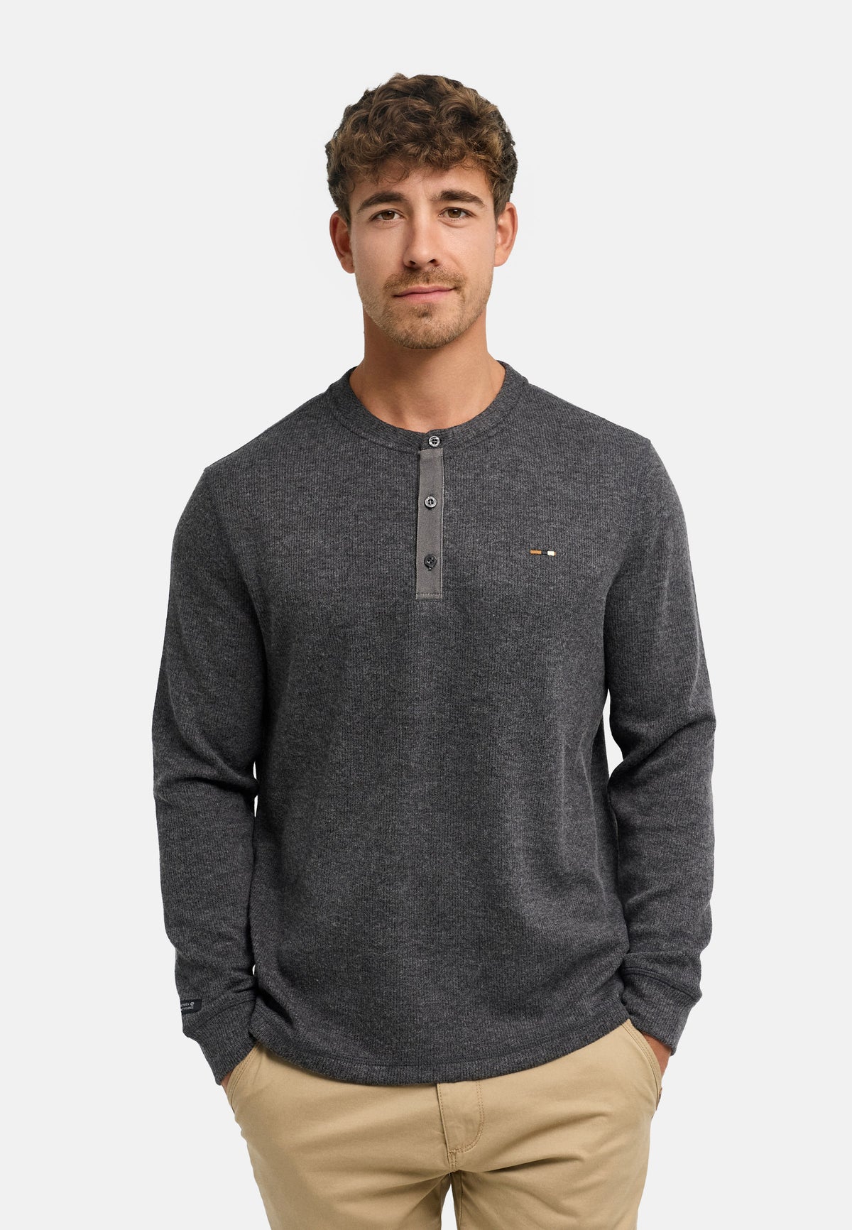 Strickpullover INDorbu Grandad Produktbild