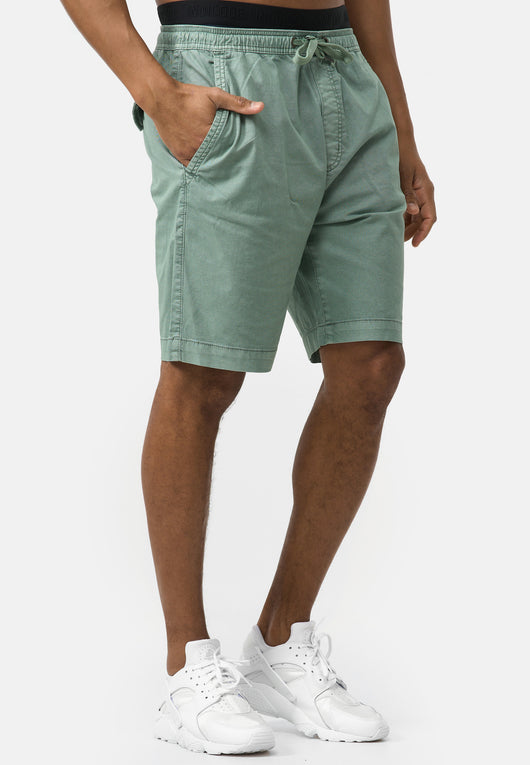 Indicode Men's 98% Cotton Kelowna 4 Pocket Chino Shorts with Drawstring Cord