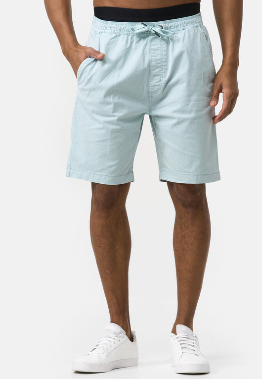 Indicode Men's 98% Cotton Kelowna 4 Pocket Chino Shorts with Drawstring Cord