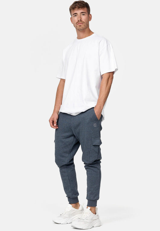 Indicode Men's Bendner Cargo Joggers made from 60% cotton