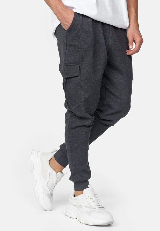 Indicode Men's Bendner Cargo Joggers made from 60% cotton