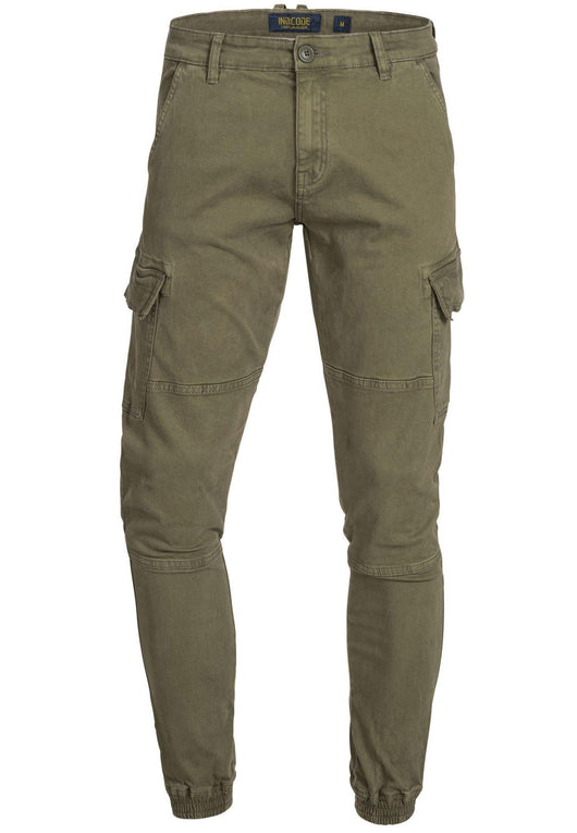 Indicode Men's August 6 Pocket Cotton Cargo Pants