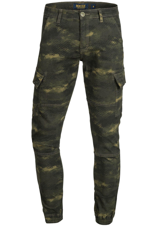 Indicode Men's August 6 Pocket Cotton Cargo Pants