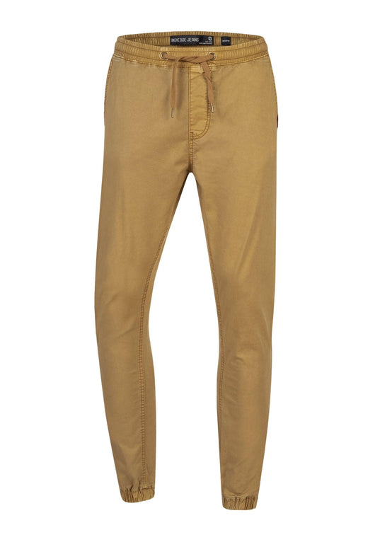 Indicode men's Fields trousers with 4 pockets made of 98% cotton